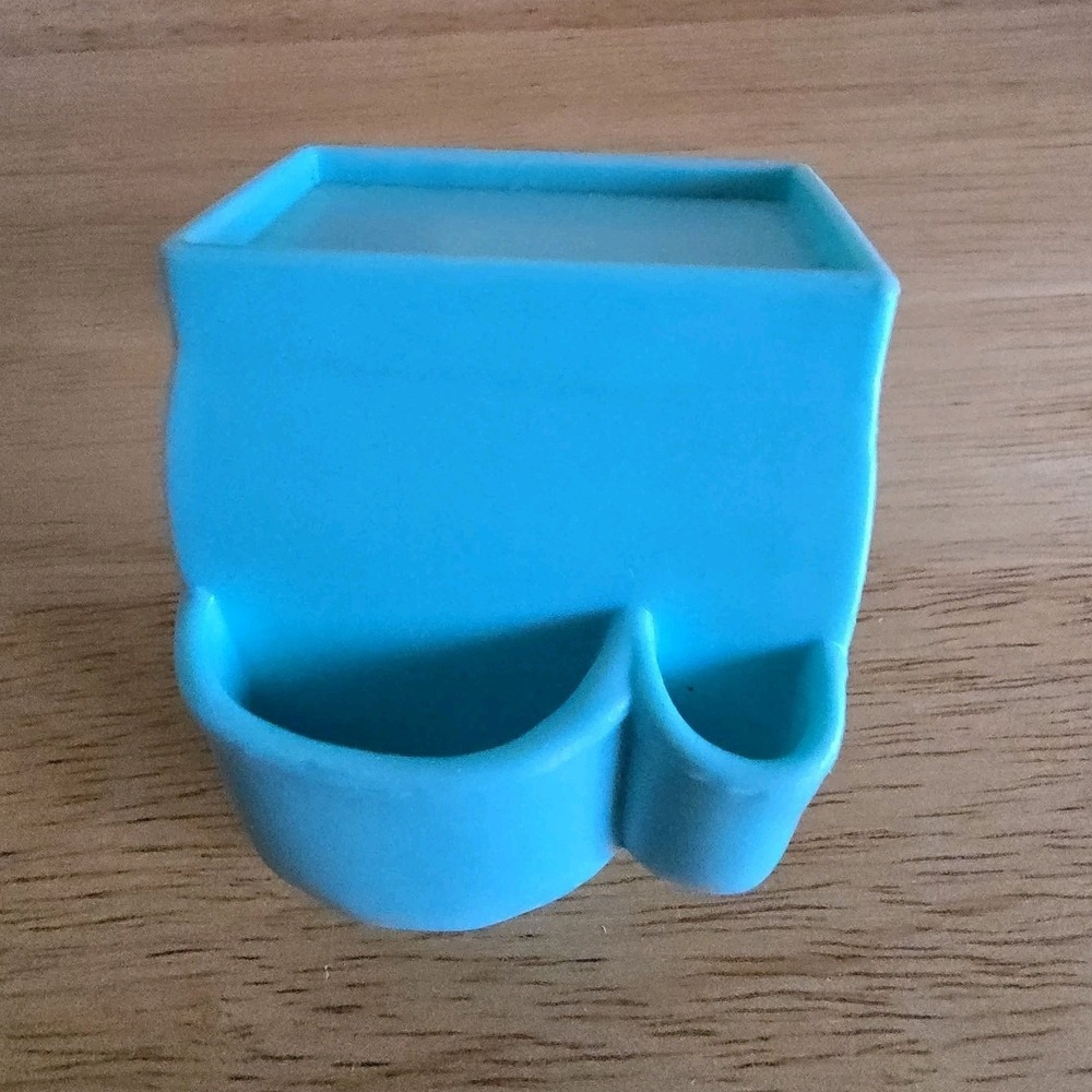 Barbie Vintage‎ 1994 Barbie Sofa Arm Tray So Much To Do  Blue Living Room